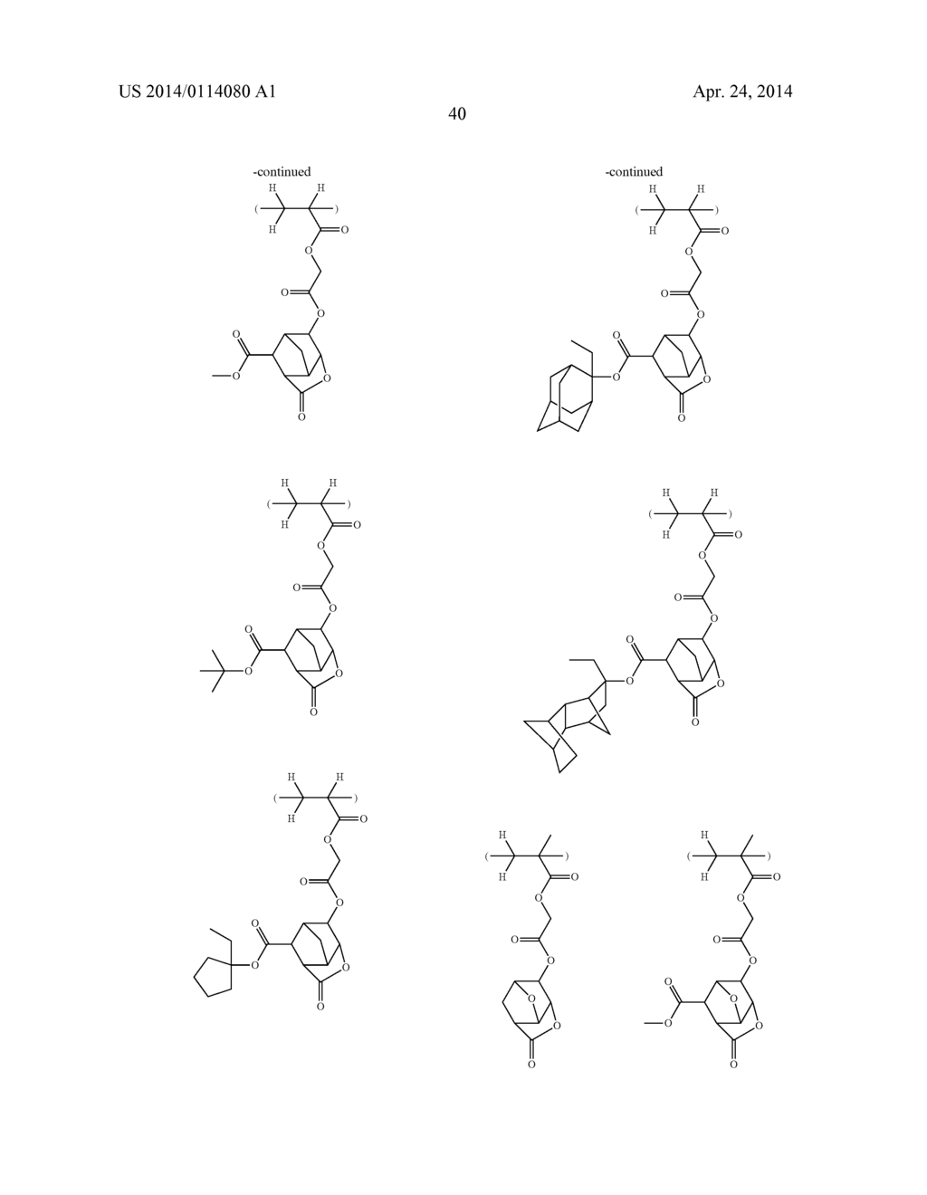 FLUORINATED MONOMER, POLYMER, RESIST COMPOSITION, AND PATTERNING PROCESS - diagram, schematic, and image 41