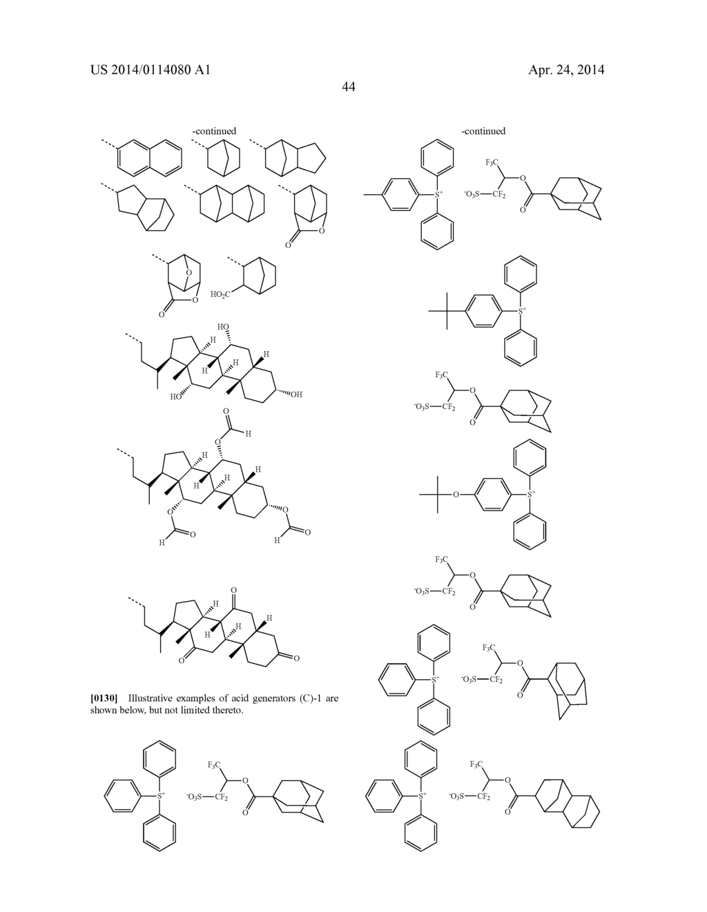 FLUORINATED MONOMER, POLYMER, RESIST COMPOSITION, AND PATTERNING PROCESS - diagram, schematic, and image 45