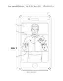 SYSTEM AND METHOD UTILIZING A SMART PHONE FOR ALLEVIATING PHANTOM LIMB     DISCOMFORT diagram and image