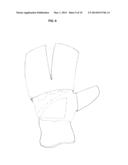 IMPACT-RESISTANT SAFETY GLOVES AND ASSOCIATED ASSEMBLIES diagram and image