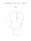 IMPACT-RESISTANT SAFETY GLOVES AND ASSOCIATED ASSEMBLIES diagram and image