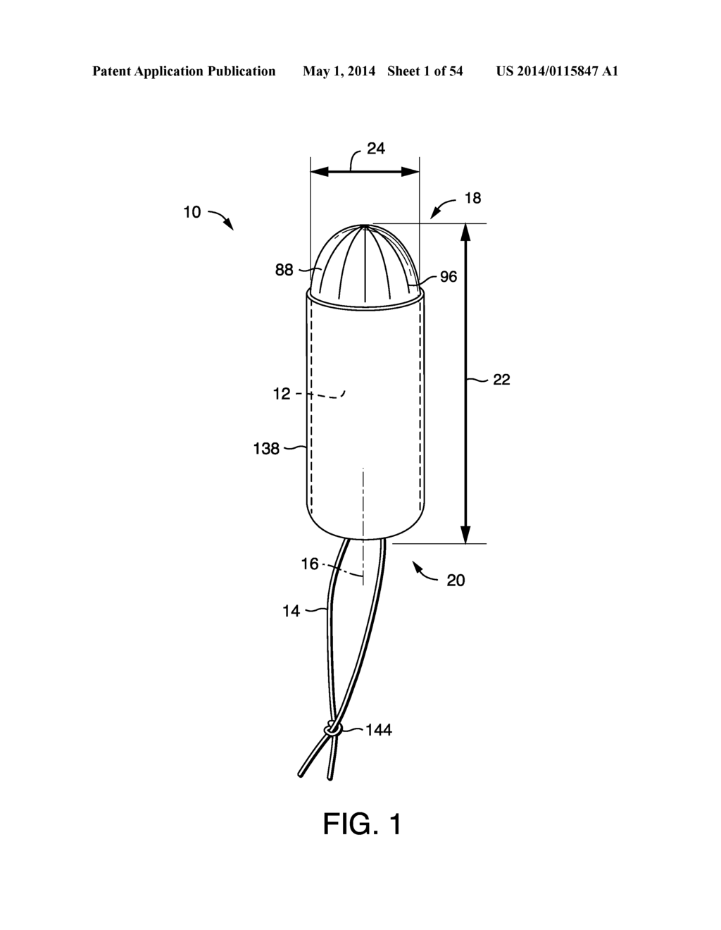 METHOD OF MANUFACTURING TAMPONS BY FORMING A SOFTWIND WITH CONTACT     ELEMENTS - diagram, schematic, and image 02