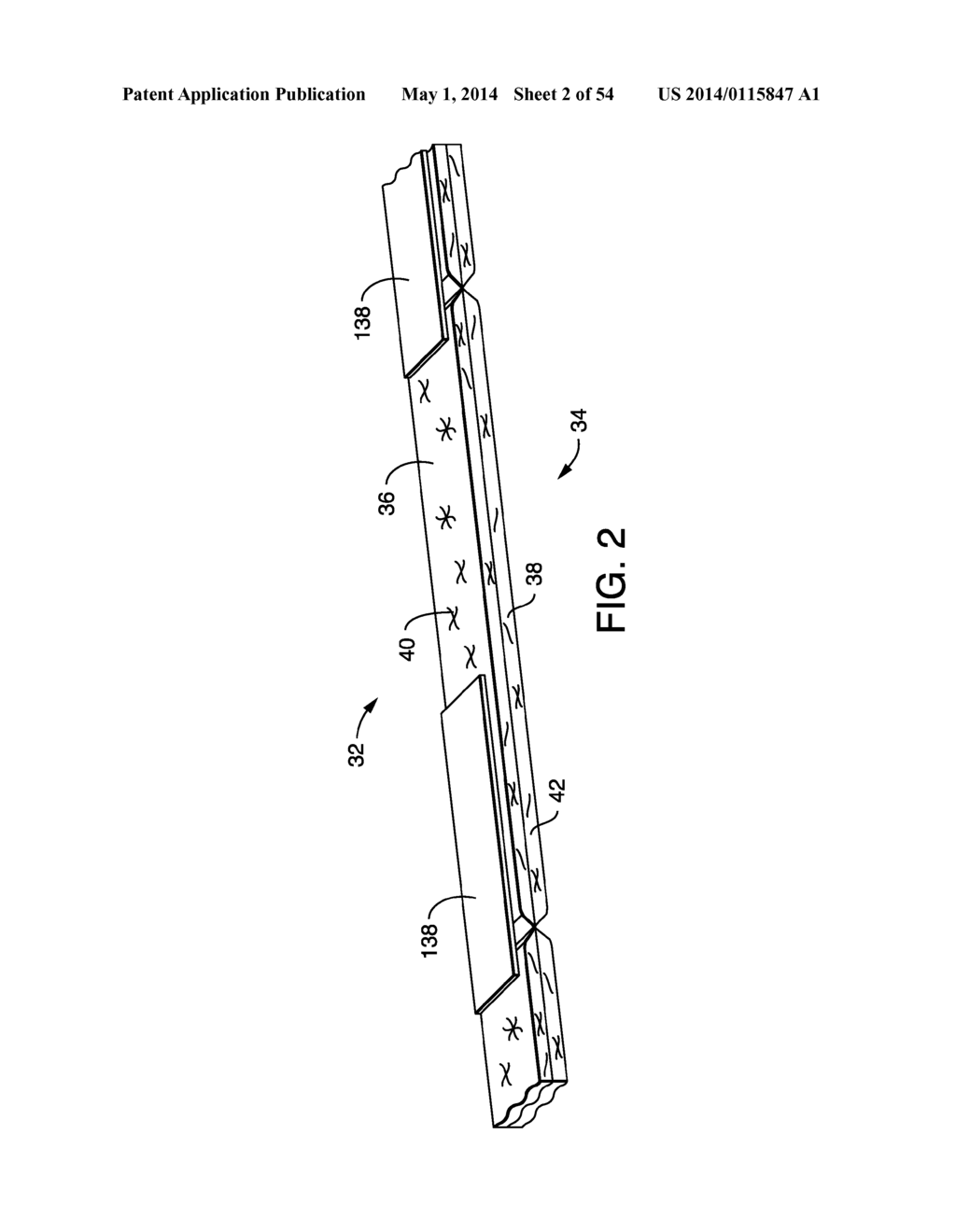 METHOD OF MANUFACTURING TAMPONS BY FORMING A SOFTWIND WITH CONTACT     ELEMENTS - diagram, schematic, and image 03