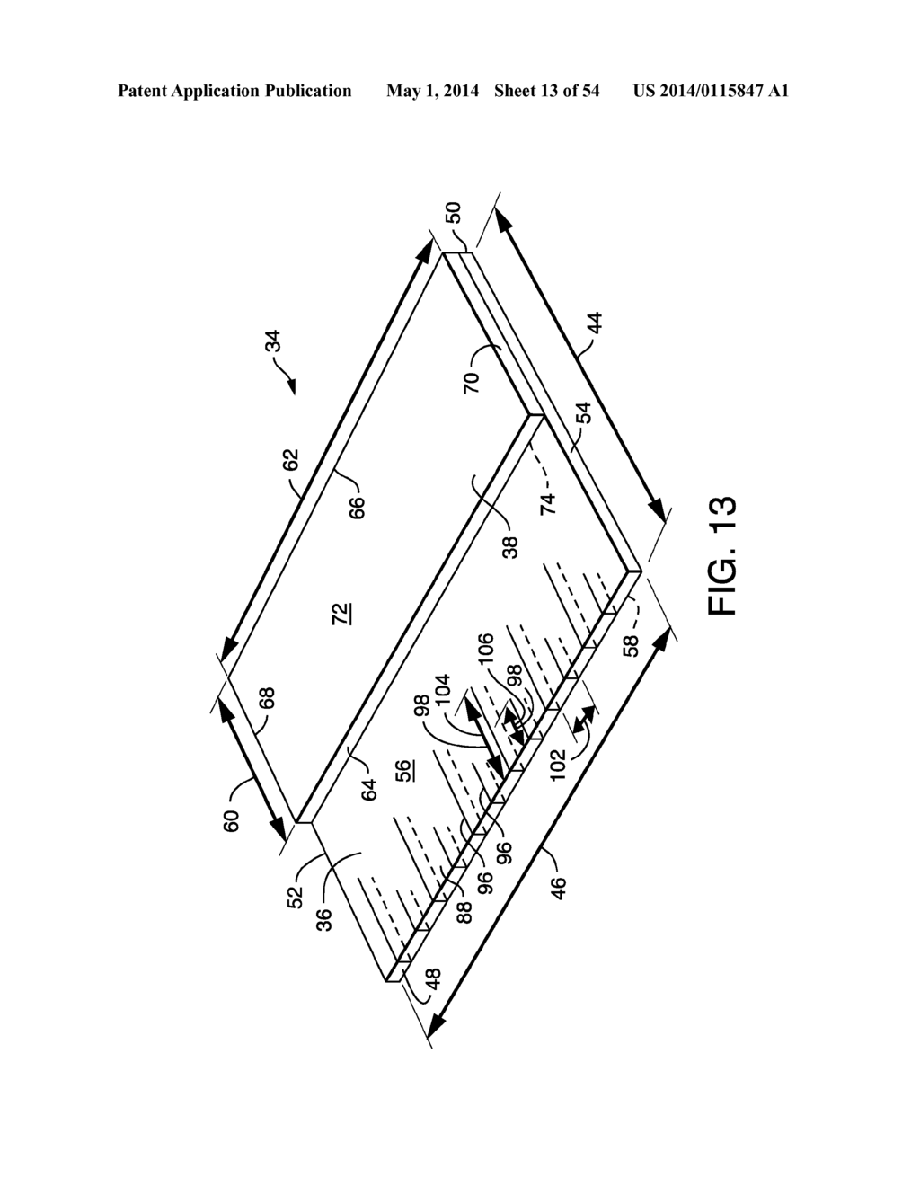 METHOD OF MANUFACTURING TAMPONS BY FORMING A SOFTWIND WITH CONTACT     ELEMENTS - diagram, schematic, and image 14