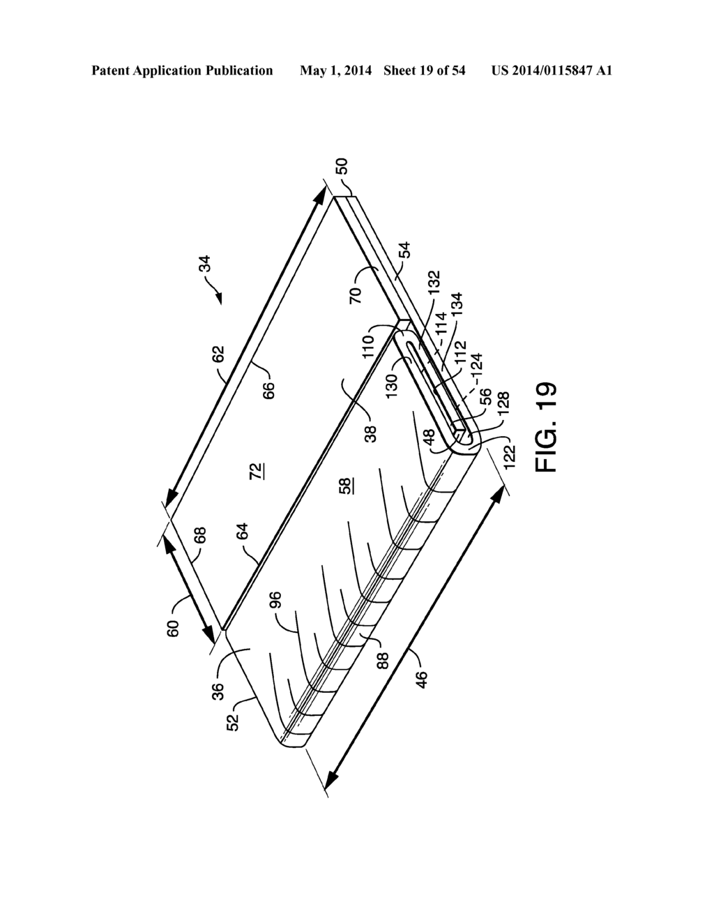 METHOD OF MANUFACTURING TAMPONS BY FORMING A SOFTWIND WITH CONTACT     ELEMENTS - diagram, schematic, and image 20