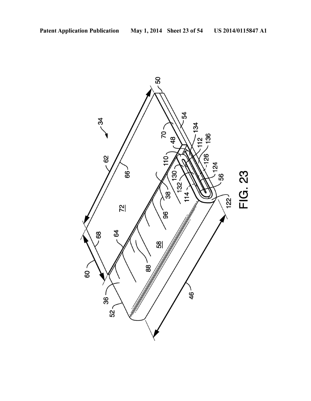 METHOD OF MANUFACTURING TAMPONS BY FORMING A SOFTWIND WITH CONTACT     ELEMENTS - diagram, schematic, and image 24