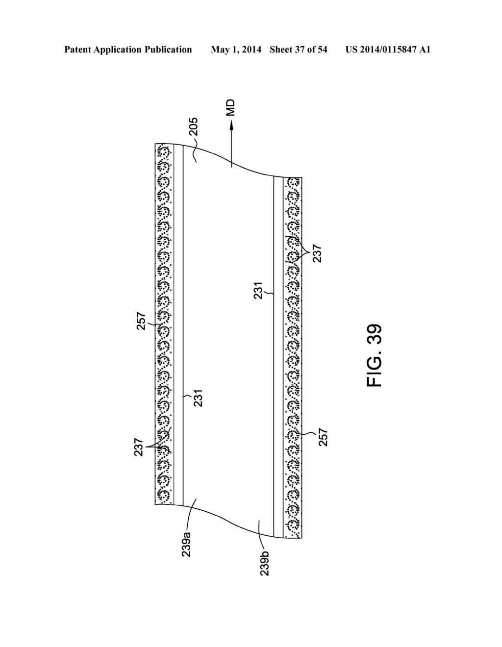 METHOD OF MANUFACTURING TAMPONS BY FORMING A SOFTWIND WITH CONTACT     ELEMENTS - diagram, schematic, and image 38