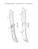 FOLDING KNIFE WITH REPLACEABLE BLADE diagram and image