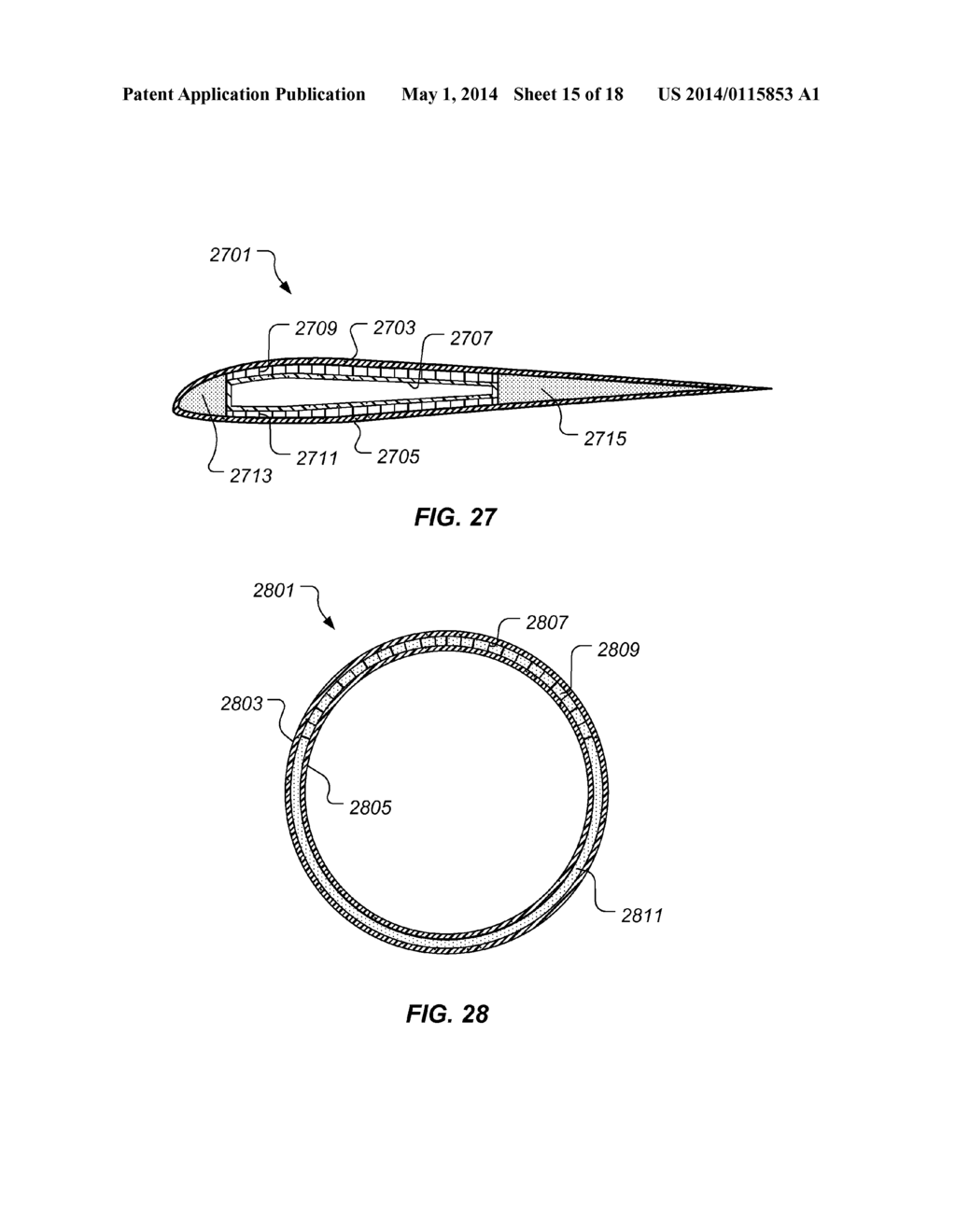 Method of Repairing, Splicing, Joining, Machining, and Stabilizing     Honeycomb Core Using Pourable Structural Foam and a Structure     Incorporating the Same - diagram, schematic, and image 16