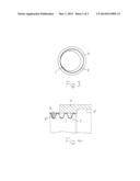 ARRANGEMENT WITH A METAL PIPE AND A CONNECTING ELEMENT, AS WELL AS METHOD     OF MOUNTING THE CONNECTING ELEMENT diagram and image