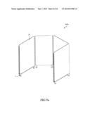 CONVENIENT AND PORTABLE SPACE PARTITIONING DEVICE diagram and image