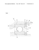 CONSTRUCTION FOR FASTENING A BEARING AND A STEERING GEAR UNIT USING THIS     CONSTRUCTION FOR FASTENING A BEARING diagram and image