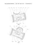 CRANK CIRCULAR SLIDING BLOCK MECHANISM AND RECIPROCATING MEMBER, CYLINDER     BLOCK, INTERNAL COMBUSTION ENGINE, AND COMPRESSOR diagram and image