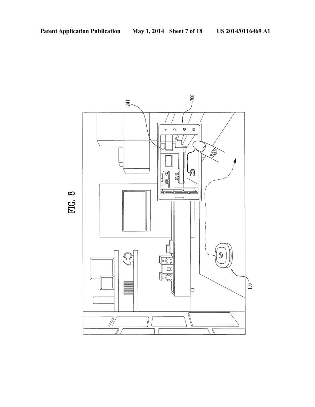ROBOT CLEANER SYSTEM AND CONTROL METHOD OF THE SAME - diagram, schematic, and image 08
