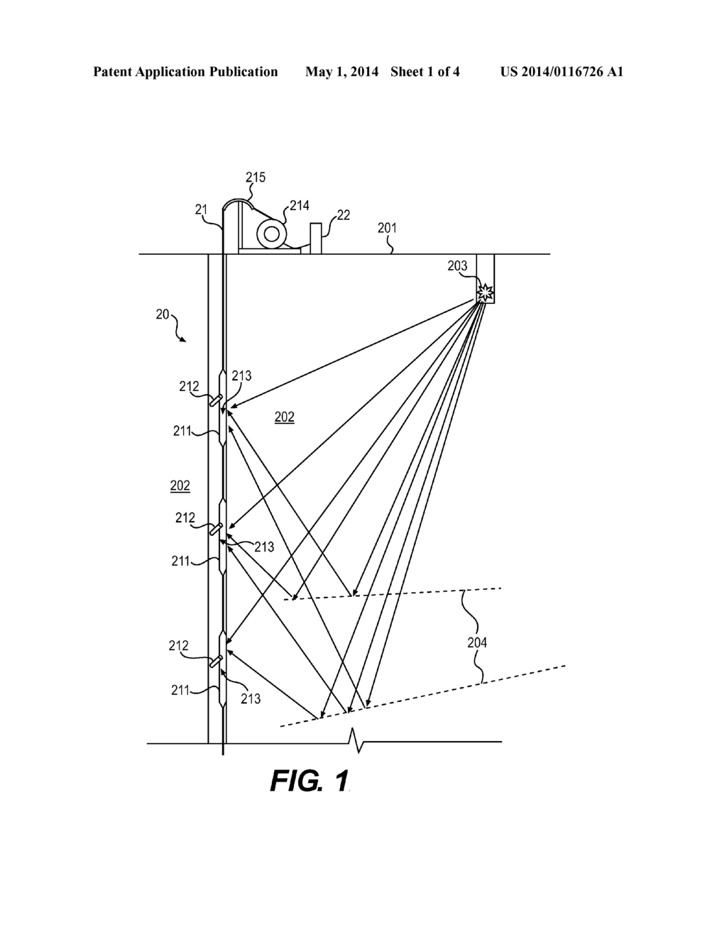 Downhole Sensor and Method of Coupling Same to A Borehole Wall - diagram, schematic, and image 02