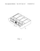 ELECTRONIC DEVICE WITH AIR BAFFLE ASSEMBLY diagram and image