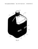 COMPACTABLE JUG AND HANDLE diagram and image