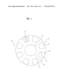 Rotor and motor and/or electric vehicle driving apparatus including the     same diagram and image