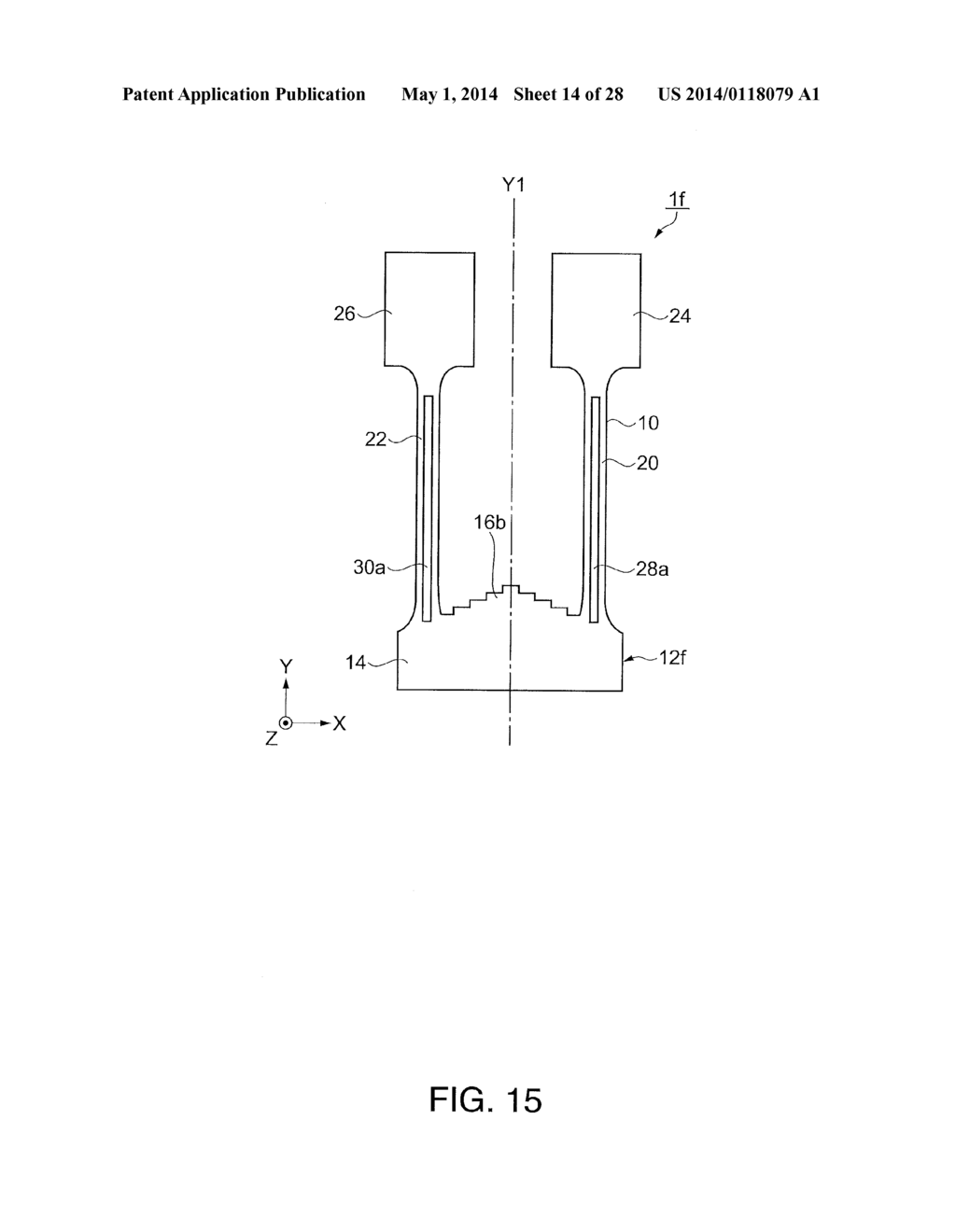 RESONATOR ELEMENT, RESONATOR, OSCILLATOR, ELECTRONIC APPARATUS, AND MOVING     OBJECT - diagram, schematic, and image 15