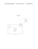 METHOD OF DISPLAYING CURSOR AND SYSTEM PERFORMING CURSOR DISPLAY METHOD diagram and image