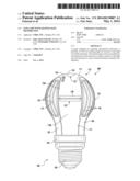LED LAMP WITH SHAPED LIGHT DISTRIBUTION diagram and image