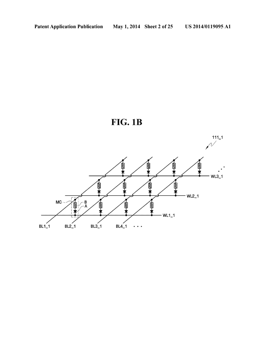 NONVOLATILE MEMORY DEVICE USING VARIABLE RESISTANCE MATERIAL AND METHOD     FOR DRIVING THE SAME - diagram, schematic, and image 03