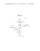 NONVOLATILE MEMORY DEVICE USING VARIABLE RESISTANCE MATERIAL AND METHOD     FOR DRIVING THE SAME diagram and image