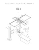 RADIOGRAPHY SYSTEM AND MOVING METHOD THEREOF diagram and image