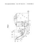 PRINTER INCLUDING PRESENTER PART AND CUTTER PART THAT MOVE TOGETHER diagram and image