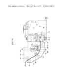 PRINTER INCLUDING PRESENTER PART AND CUTTER PART THAT MOVE TOGETHER diagram and image