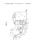 PRINTER INCLUDING PRESENTER PART AND CUTTER PART THAT MOVE TOGETHER diagram and image