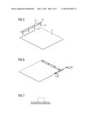 BINDING SUPPORT THAT CAN BE USED IN BOOKBINDING, METHOD FOR BINDING A     BUNDLE OF SHEETS AND DEVICE ARRANGEMENT THAT CAN BE USED IN BOOKBINDING diagram and image