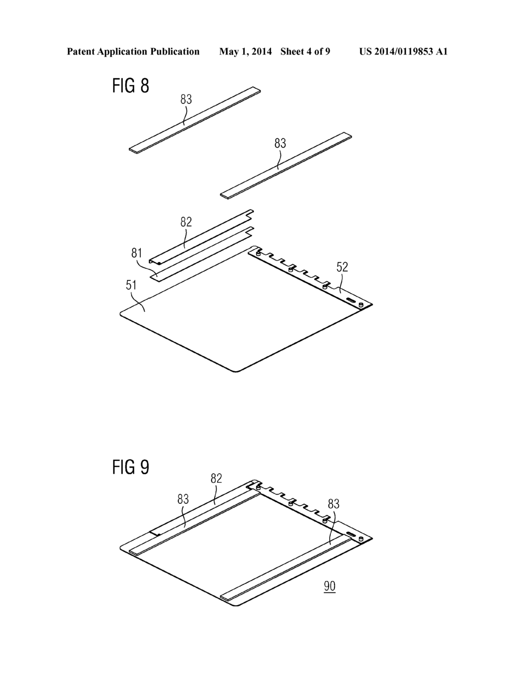 BINDING SUPPORT THAT CAN BE USED IN BOOKBINDING, METHOD FOR BINDING A     BUNDLE OF SHEETS AND DEVICE ARRANGEMENT THAT CAN BE USED IN BOOKBINDING - diagram, schematic, and image 05