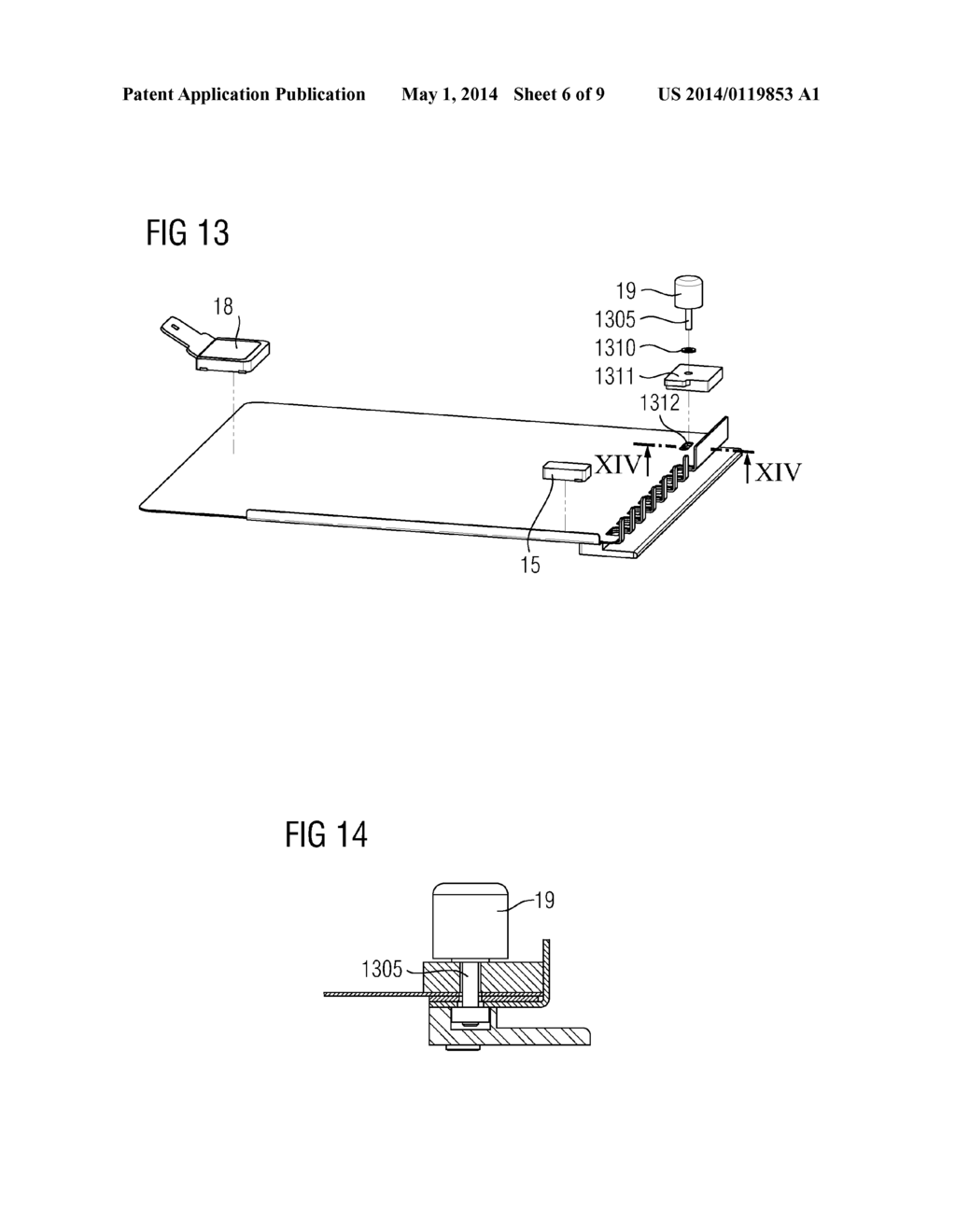 BINDING SUPPORT THAT CAN BE USED IN BOOKBINDING, METHOD FOR BINDING A     BUNDLE OF SHEETS AND DEVICE ARRANGEMENT THAT CAN BE USED IN BOOKBINDING - diagram, schematic, and image 07