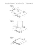 BINDING SUPPORT THAT CAN BE USED IN BOOKBINDING, METHOD FOR BINDING A     BUNDLE OF SHEETS AND DEVICE ARRANGEMENT THAT CAN BE USED IN BOOKBINDING diagram and image