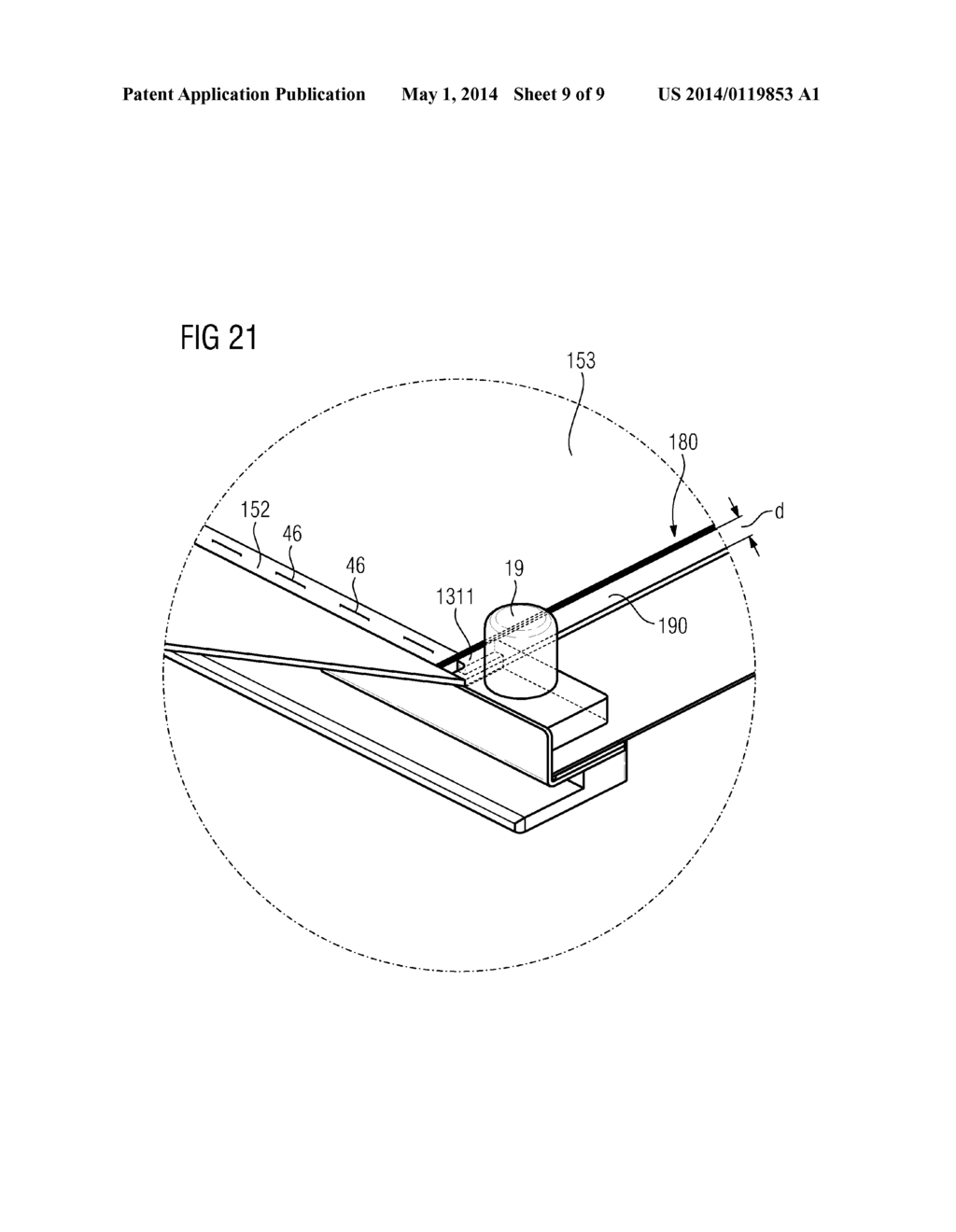 BINDING SUPPORT THAT CAN BE USED IN BOOKBINDING, METHOD FOR BINDING A     BUNDLE OF SHEETS AND DEVICE ARRANGEMENT THAT CAN BE USED IN BOOKBINDING - diagram, schematic, and image 10