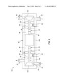 APPARATUS FOR RECIRCULATING A FLUID WITHIN A TURBOMACHINE AND METHOD FOR     OPERATING THE SAME diagram and image