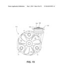 SINGLE OR MULTIPLE STAGE BLOWER AND NESTED VOLUTE(S) AND/OR IMPELLER(S)     THEREFOR diagram and image