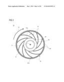 IMPELLER FOR CENTRIFUGAL FAN AND CENTRIFUGAL FAN diagram and image