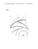 IMPELLER FOR CENTRIFUGAL FAN AND CENTRIFUGAL FAN diagram and image