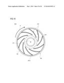 IMPELLER FOR CENTRIFUGAL FAN AND CENTRIFUGAL FAN diagram and image