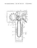 METHOD AND DEVICE FOR STERILISING AND DEVICE FOR BLOW-MOULDING CONTAINERS diagram and image