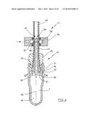 METHOD AND DEVICE FOR STERILISING AND DEVICE FOR BLOW-MOULDING CONTAINERS diagram and image