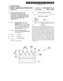 RESIN COMPOSITION FOR NANO CONCAVE-CONVEX STRUCTURE, TRANSPARENT MEMBER     FOR MONITOR OF VEHICLE NAVIGATION DEVICE AND TRANSPARENT MEMBER FOR COVER     OF VEHICLE METER USING SAME COMPOSITION diagram and image