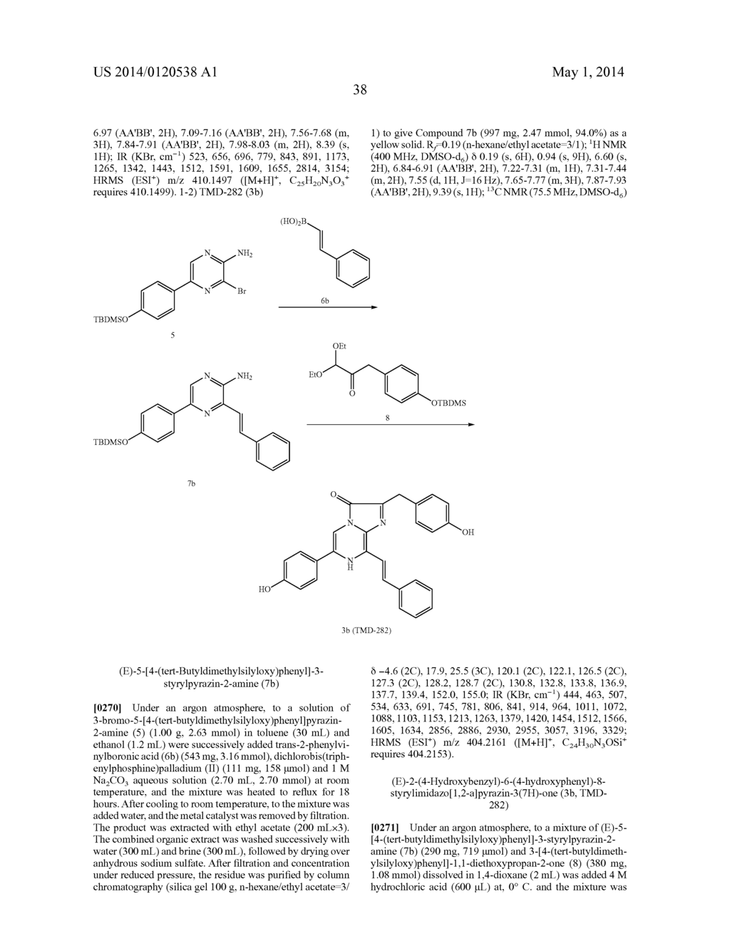 COELENTERAZINE ANALOGUES AND COELENTERAMIDE ANALOGUES - diagram, schematic, and image 47