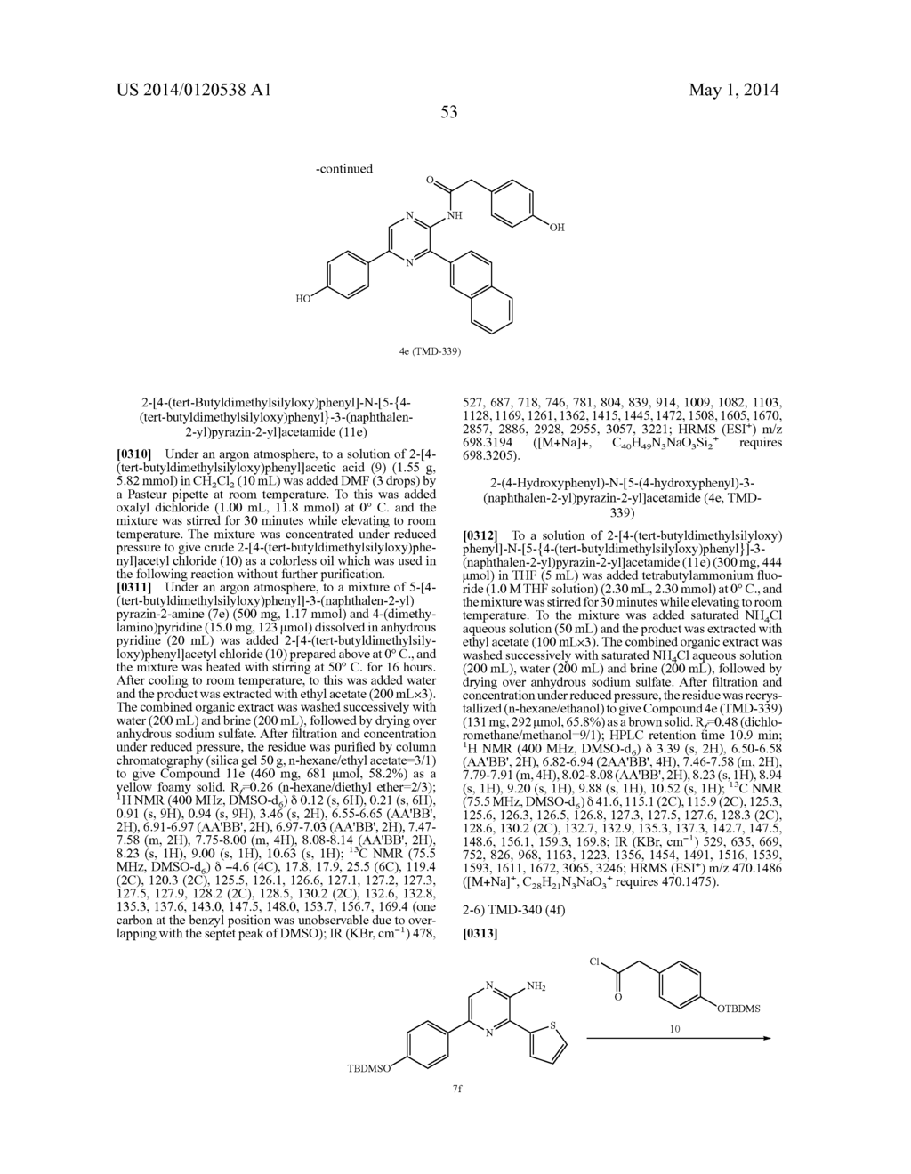 COELENTERAZINE ANALOGUES AND COELENTERAMIDE ANALOGUES - diagram, schematic, and image 62