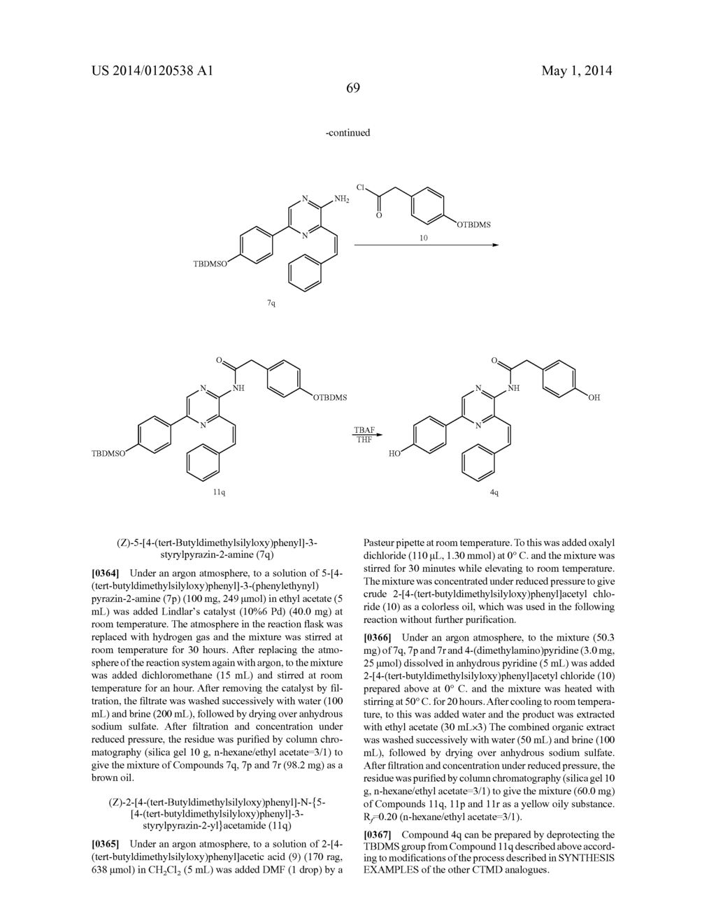 COELENTERAZINE ANALOGUES AND COELENTERAMIDE ANALOGUES - diagram, schematic, and image 78