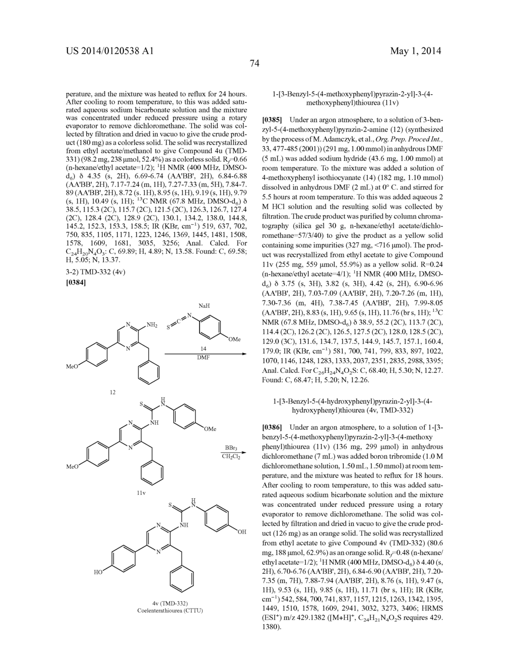 COELENTERAZINE ANALOGUES AND COELENTERAMIDE ANALOGUES - diagram, schematic, and image 83