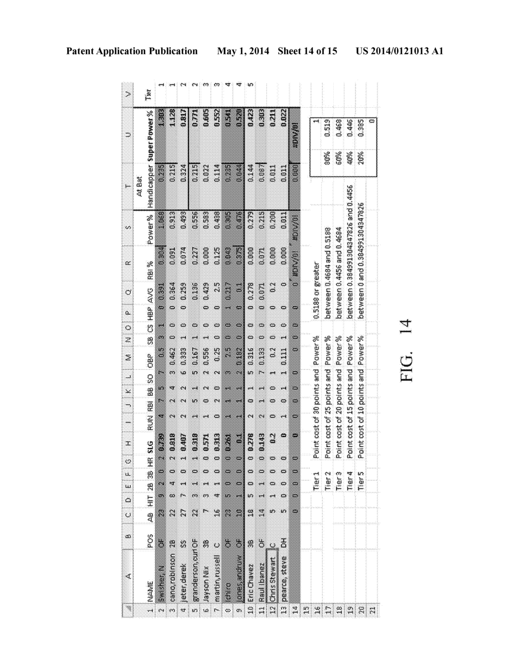 INTERACTIVE FANTASY SPORTS GAMING SYSTEM - diagram, schematic, and image 15