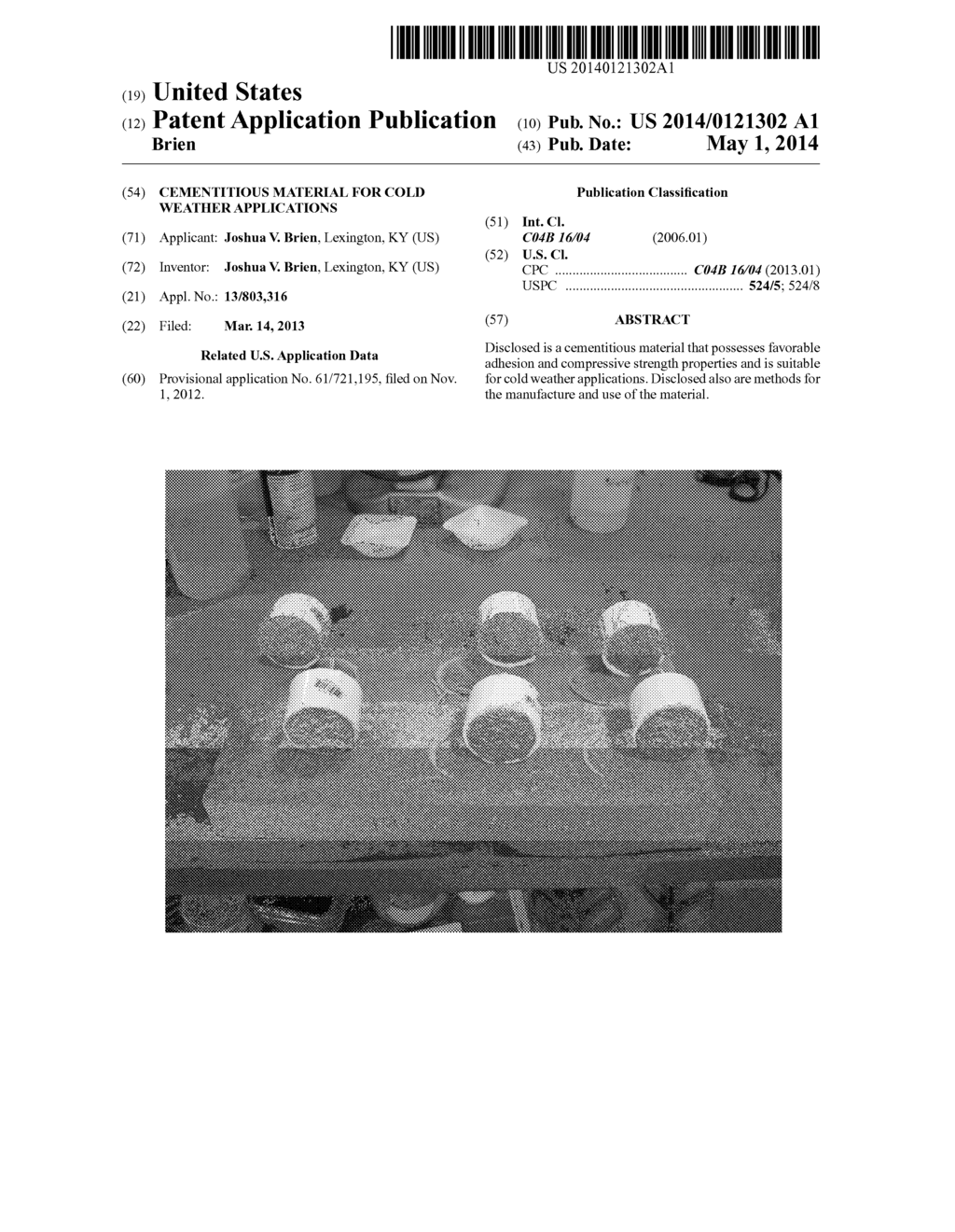 Cementitious Material for Cold Weather Applications - diagram, schematic, and image 01